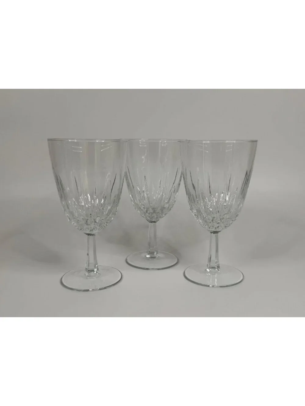 Crystal d'Arques Durand Diamante Clear Water Goblet, 6.25